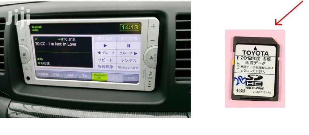 Software SD Card for Toyota NSCP-W62 Stereo