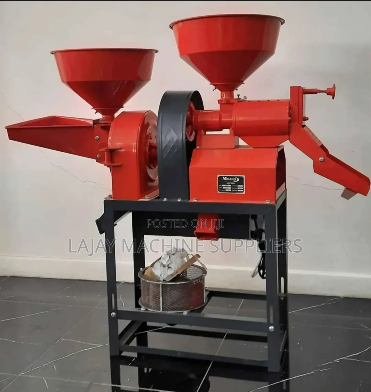 Milano Rice Mill 150kg 3hp