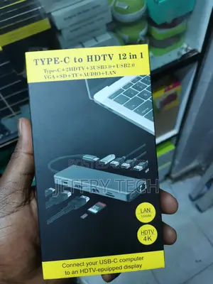 Type C to Hdmi 12 in 1 Adapter Usb-C Vga Double Hdmi 