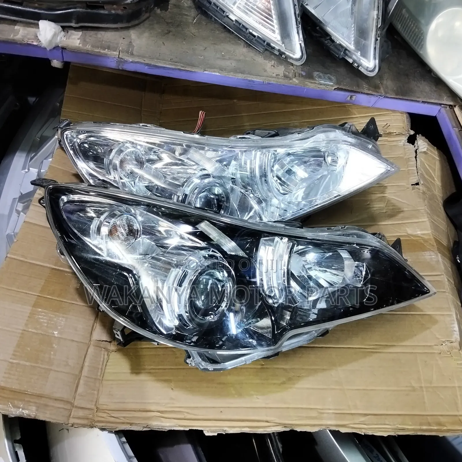 Subaru Legacy Br9 Zenon Headlight Dark Reflector, 2009/2012