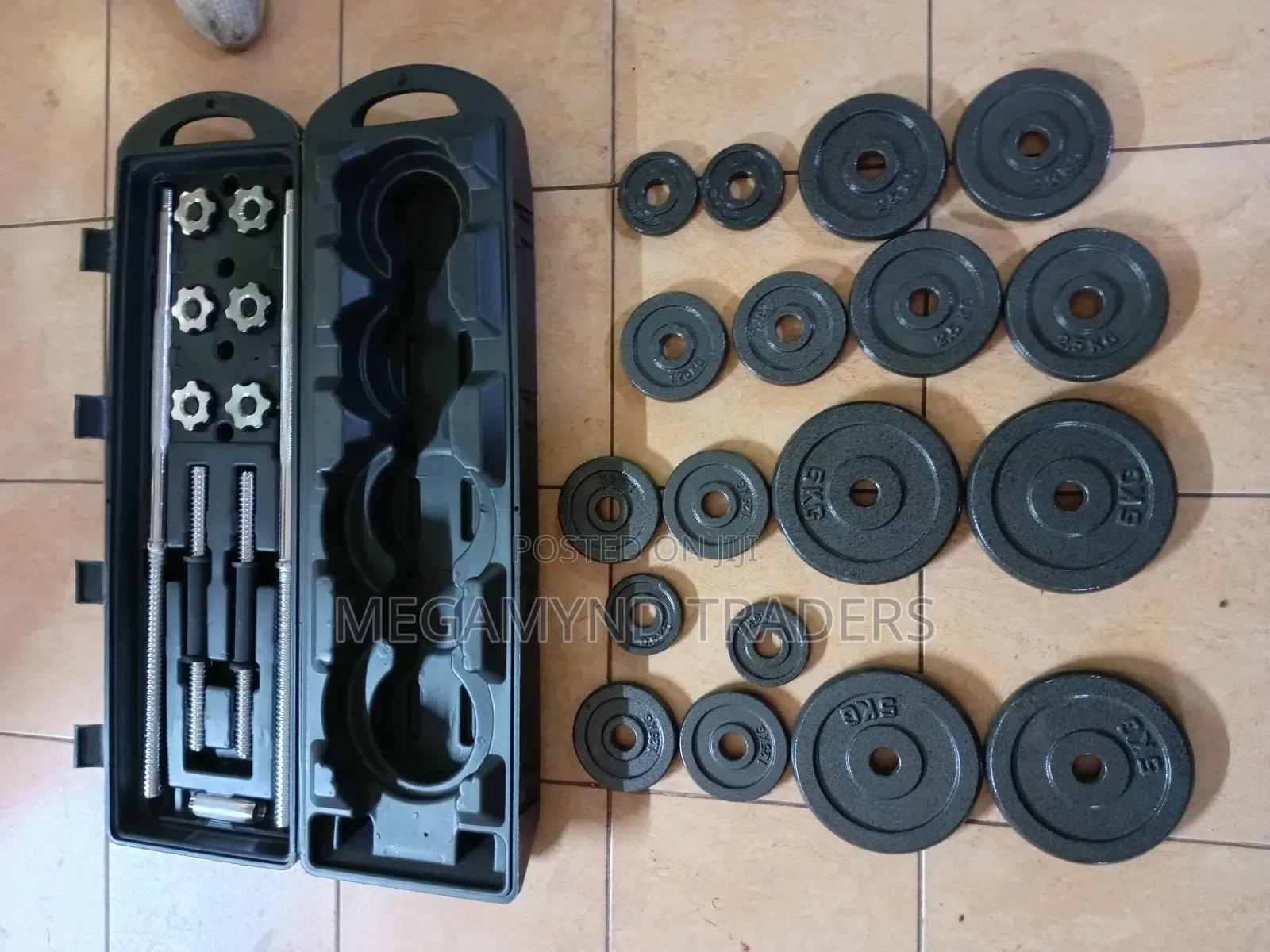 50kg Gym Weightlifting Dumbbell
