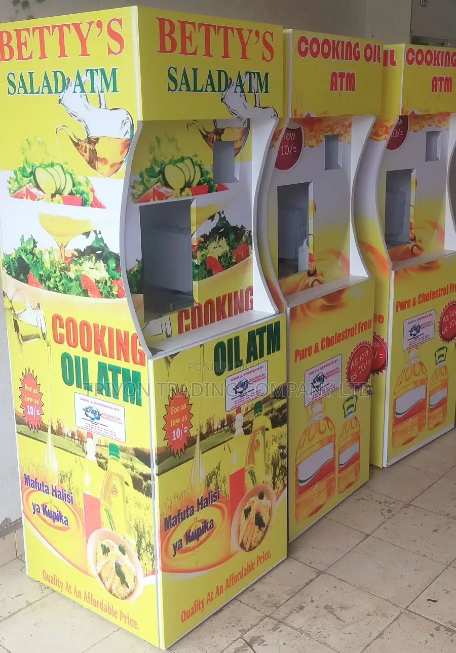 Start a Salad/Cooking Oil Vending Business(Salad Atms)