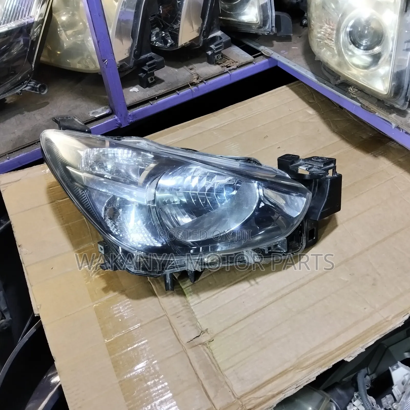 Mazda Demio 2015/2018 Non Xenon Head Lamp, Clean Ex Japan