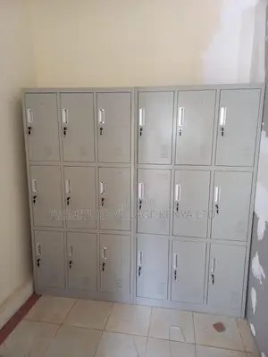 9-Lockable Cabinet; Steel Office Staff Locker Cabinets