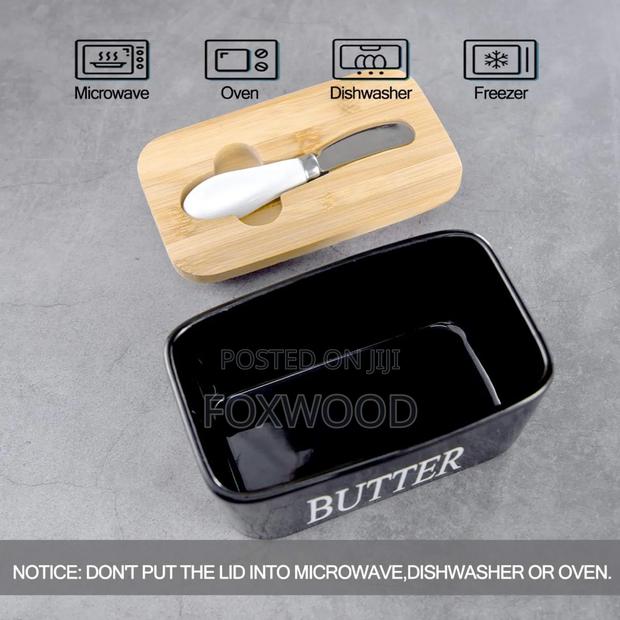 Ceramic Butter Dish With Lid Butter Keeper - thumbnail 6