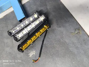 Powerful 7" Led Bar – Crisp White All-Weather Yellow