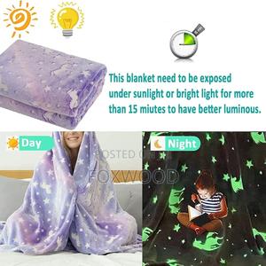 Magic Glow in the Dark Fleece Blanket for Kids - thumbnail 2