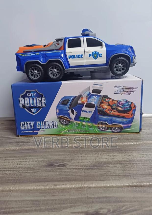 Police Pick Up Toy Car - main view