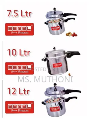 Heavy Duty Saral Aluminum Pressure Cookers
