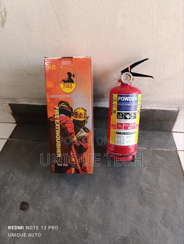 1kg Portable Fire Extinguisher – Easy Quick Fire Safety