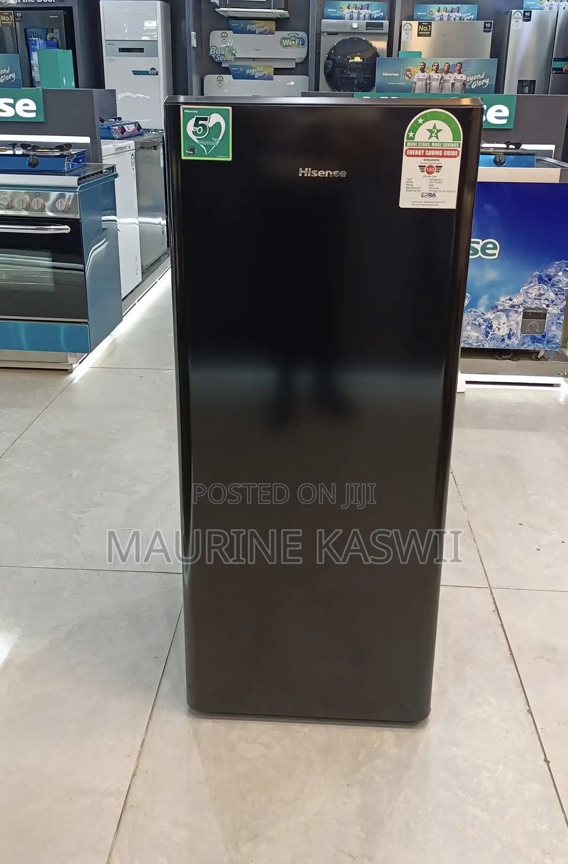 Hisense 176 Liters Single Door Direct Cool Ref176