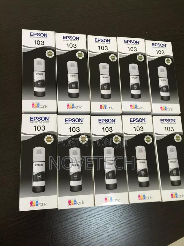 Original Black Epson 103 Ink Cartridge 65ml - main view