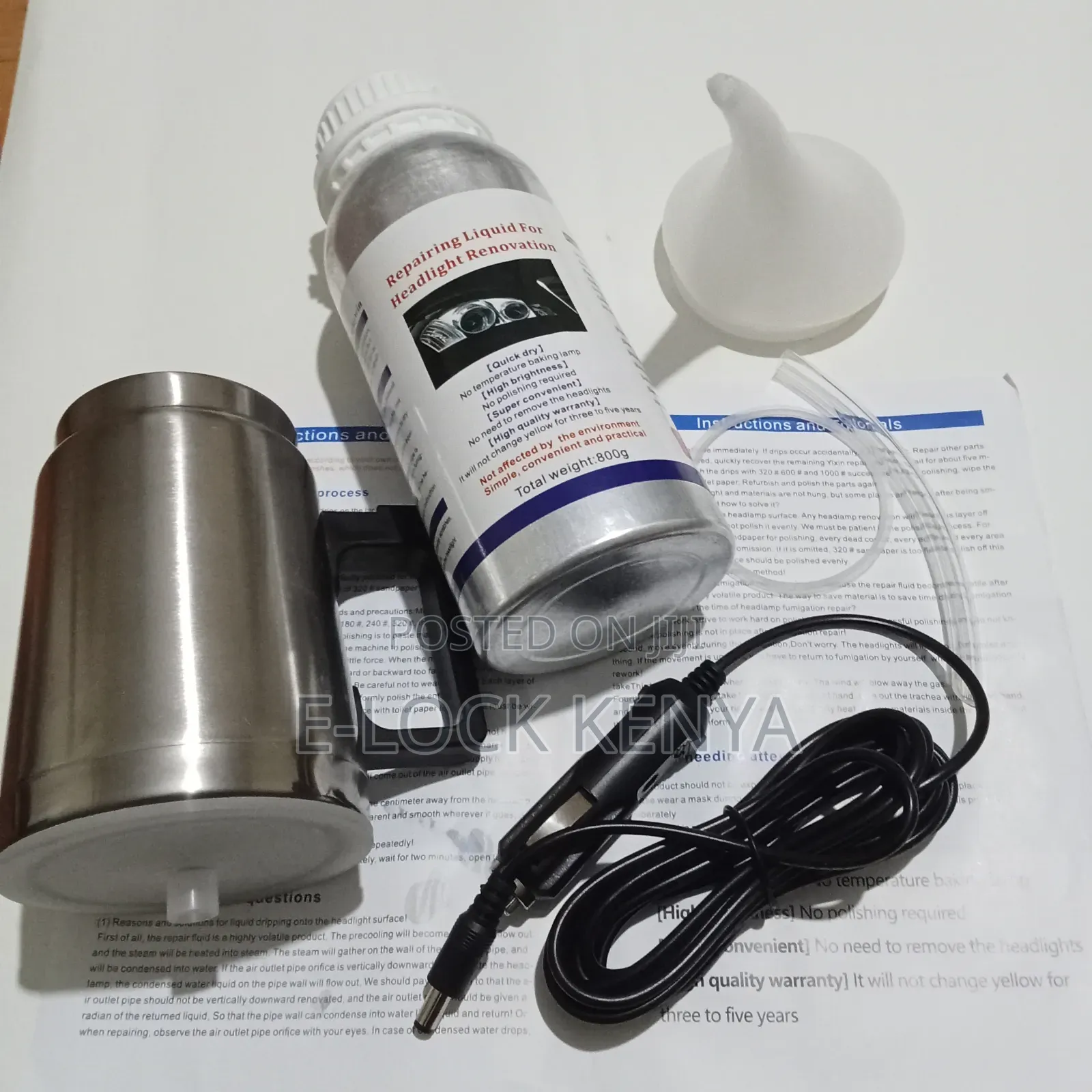 Headlight Blemish Repair Liquid