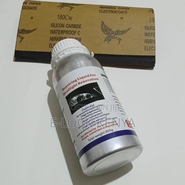 Rust Removing Headlight Repair Liquid