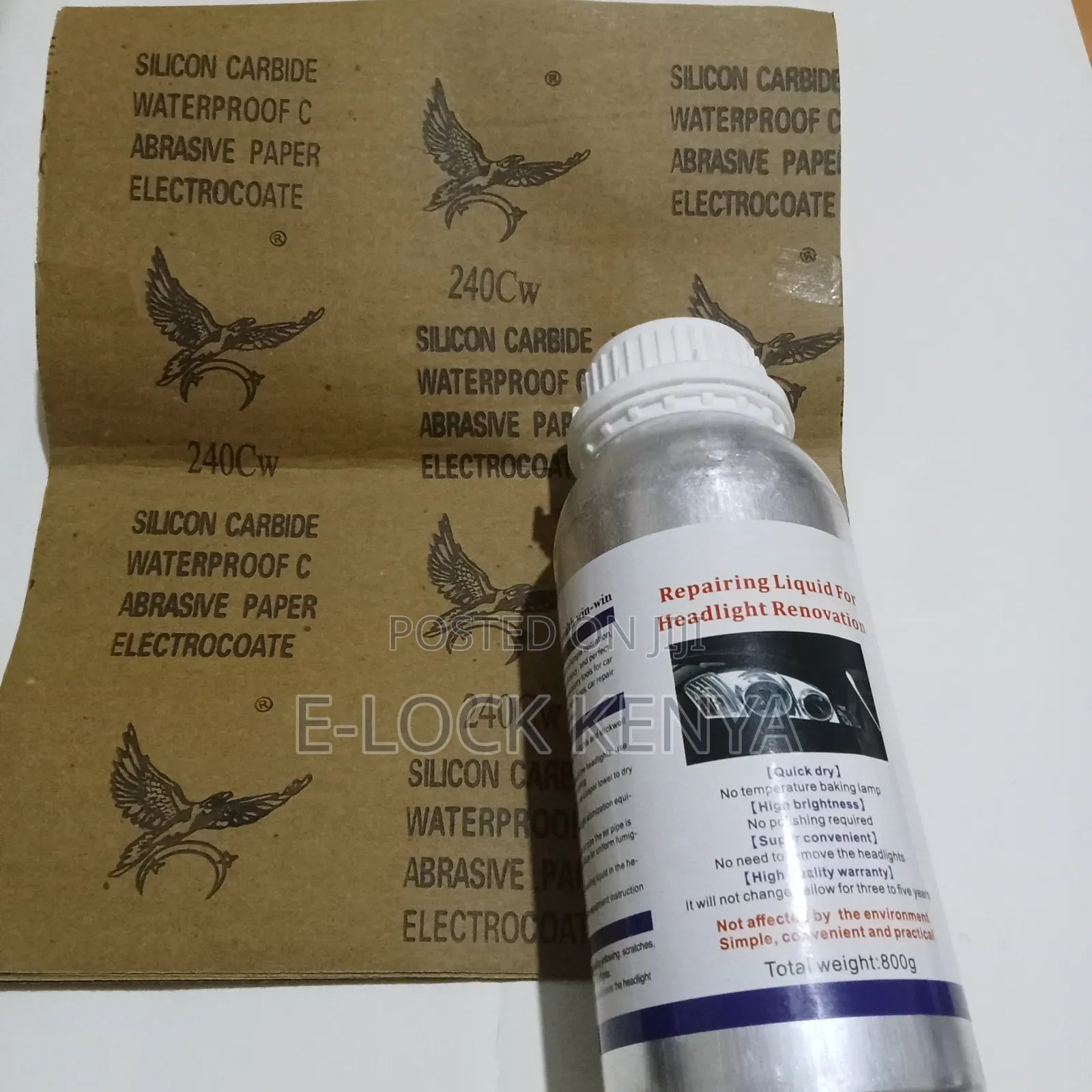 Yellow Headlight Repair Liquid