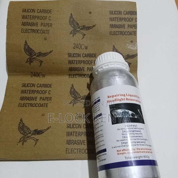 Yellow Headlight Repair Liquid - main view