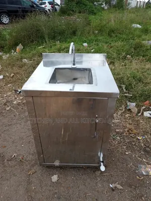 My Modern Standalone Hand Wash Sink With a Cabinet