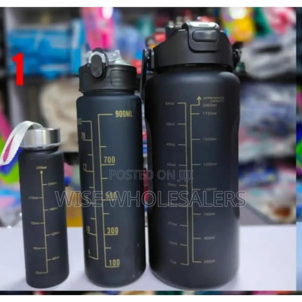 3 In 1 Water Bottles
