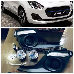 Yr2018+, Suzuki Swift Fog Lamps With Daytime Running Lights