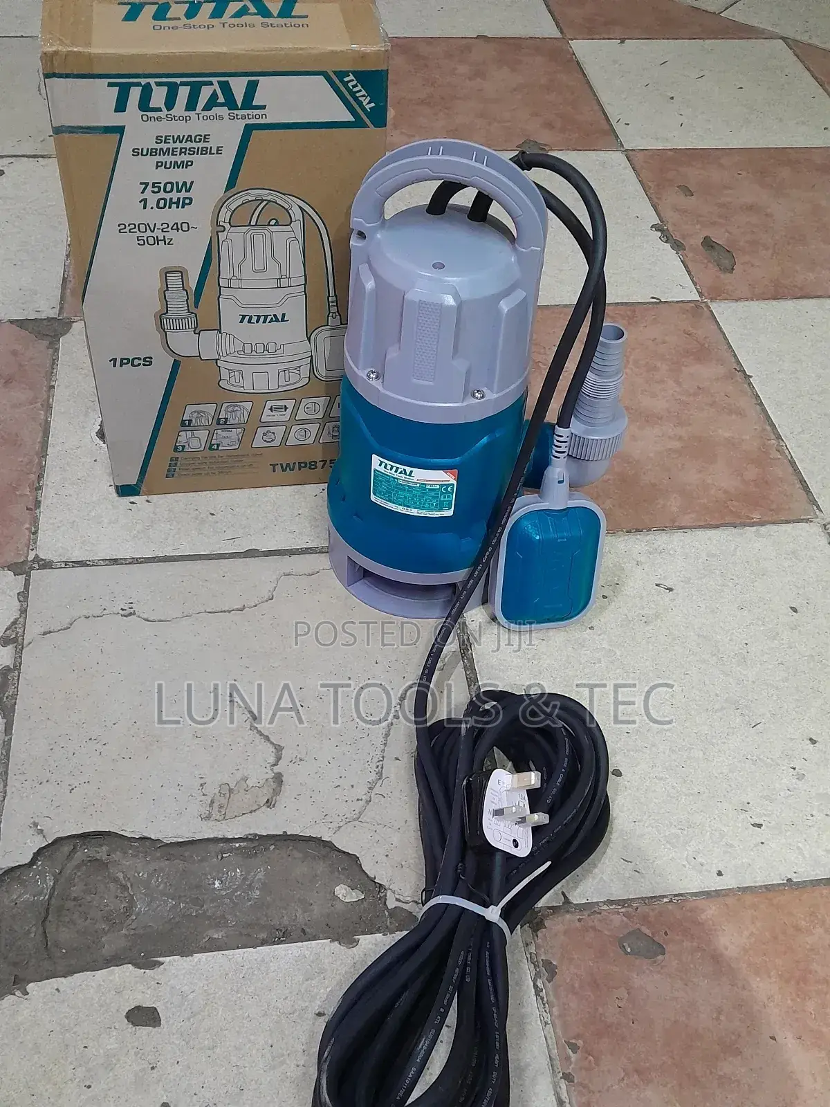 Total 1hp Sewage Pump Submersible Pump.