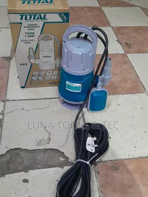 Total 1hp Sewage Pump Submersible Pump.