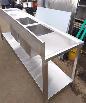 Top Class Long Kitchen Sink With Space Worktop