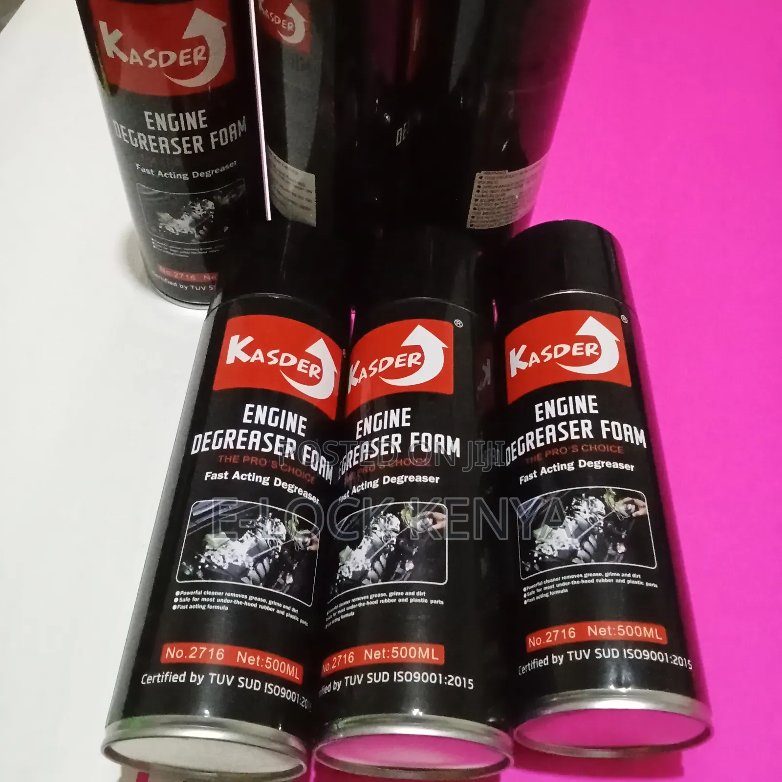 Engine Foam Degreaser. Cleans Grime Thoroughly