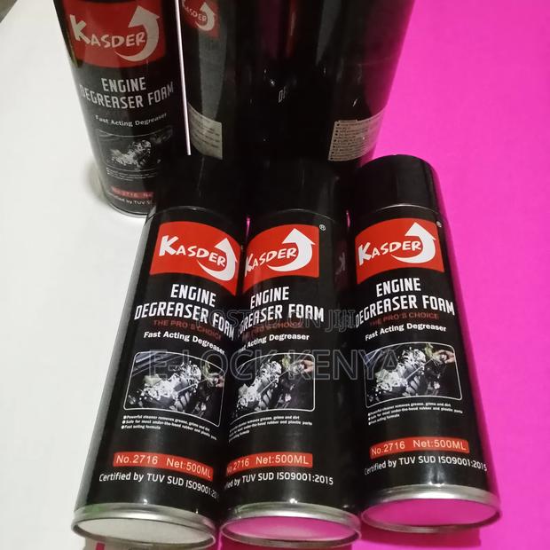 Engine Foam Degreaser. Cleans Grime Thoroughly