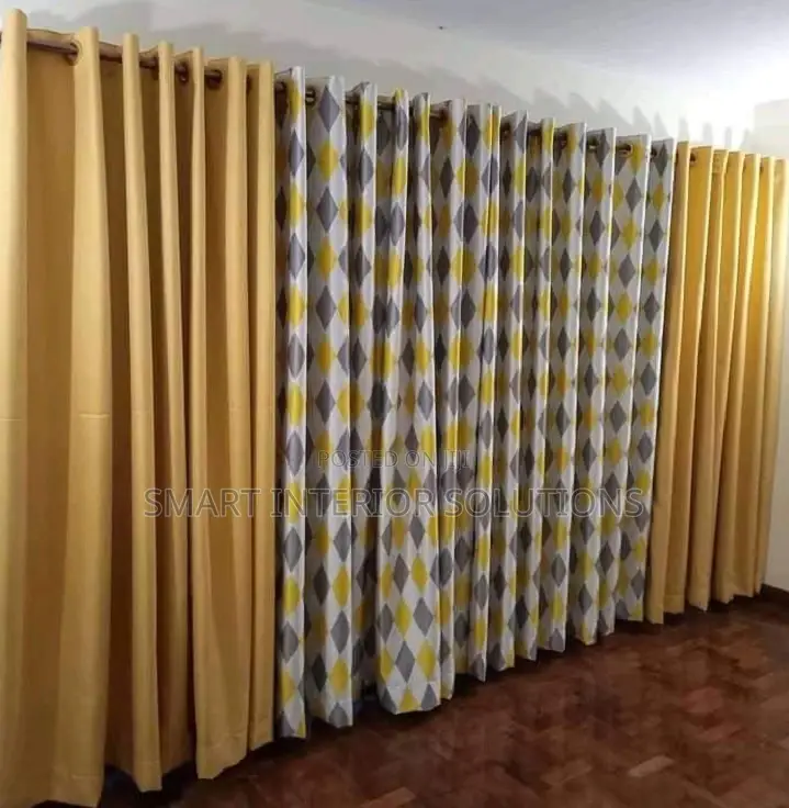 Elegant Printed Curtains