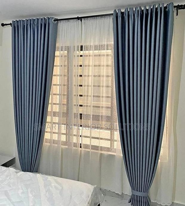 Grey Quality New Curtains