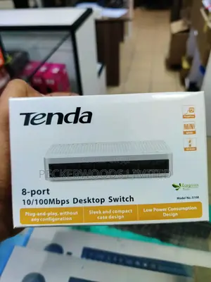 Boost Your Network Performance Tenda 8-Port Ethernet Switch!