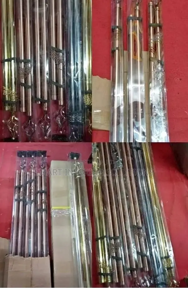 Modern 2m Double Curtain Rod