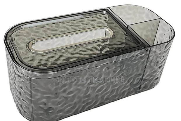 3 in 1 Acrylic Tissue/Saviette Holder