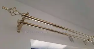 Adjustable 3m Double Curtain Rod