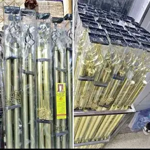 Extendable 3 Meter Double Curtain Rod