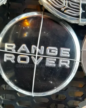 Black Siver Range Rover Wheel Caps