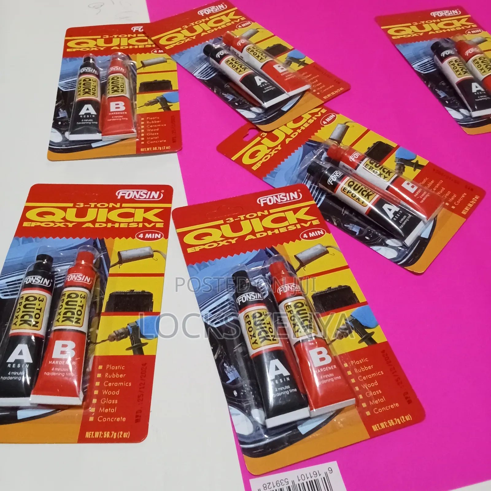 Ab Epoxy Metal Glue 3-Ton