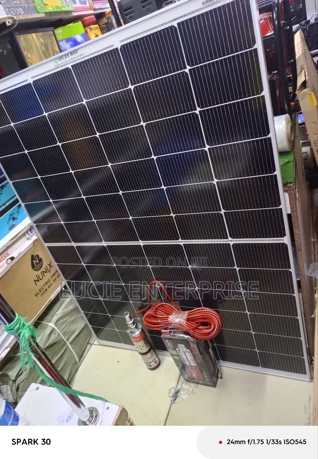 Solar Panel 300w +Solar Water Pump 24v 50meters