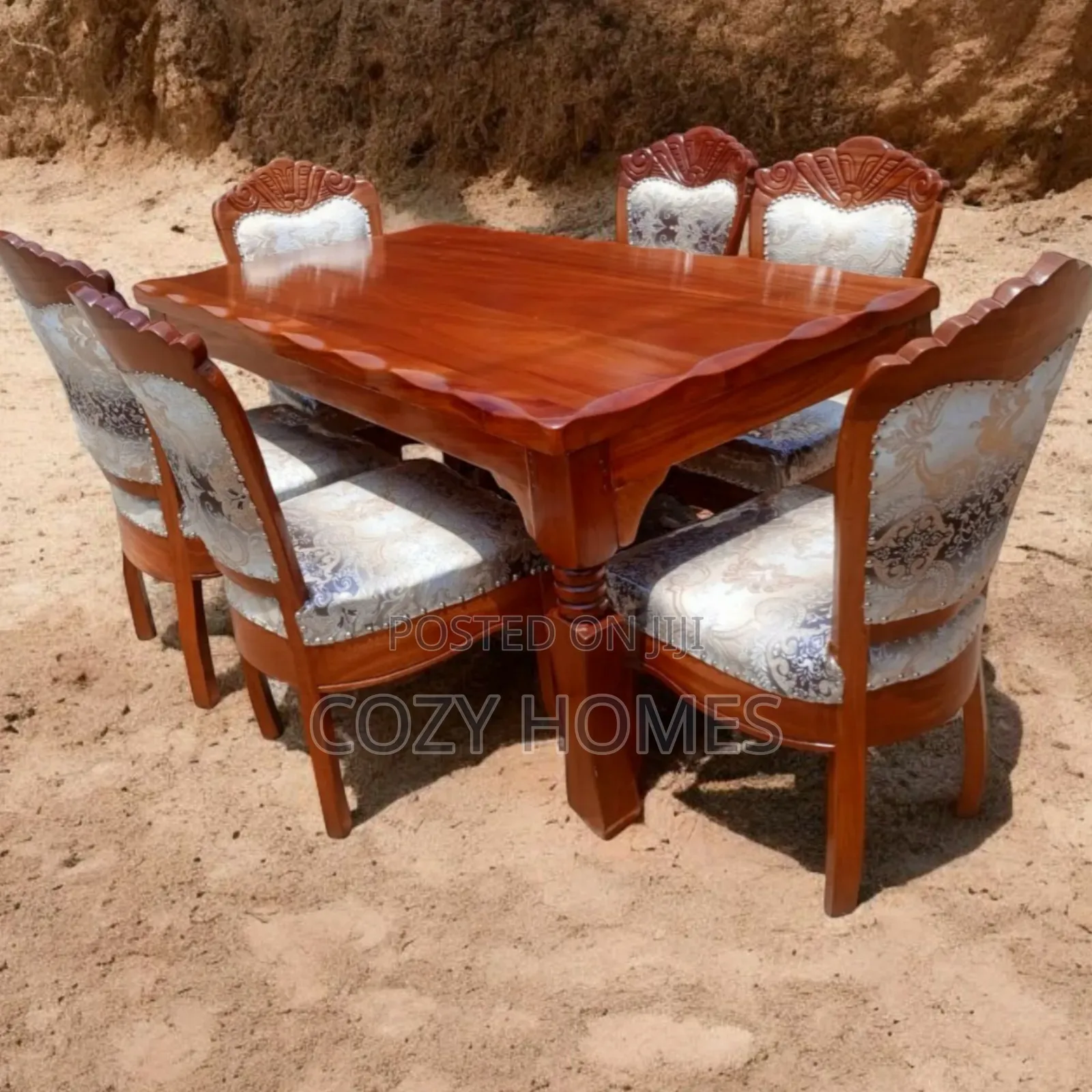 Dining Table, a Well Made Antique Dining Set