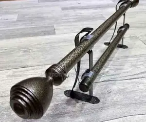 3 Meter Jua Kali Curtain Rod