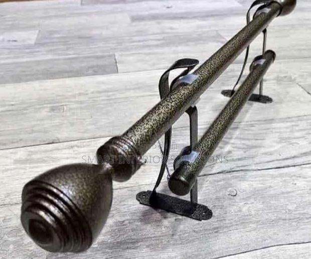 3 Meter Jua Kali Curtain Rod