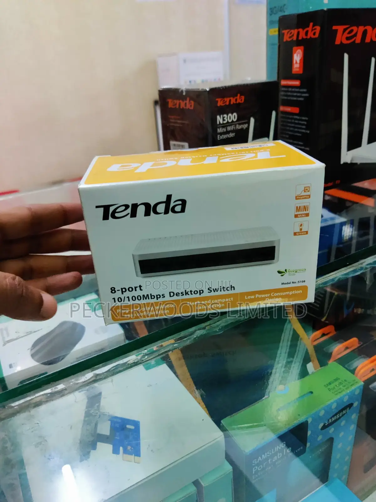 Tenda High-Speed 8-Port Ethernet Switch – Best Deal!