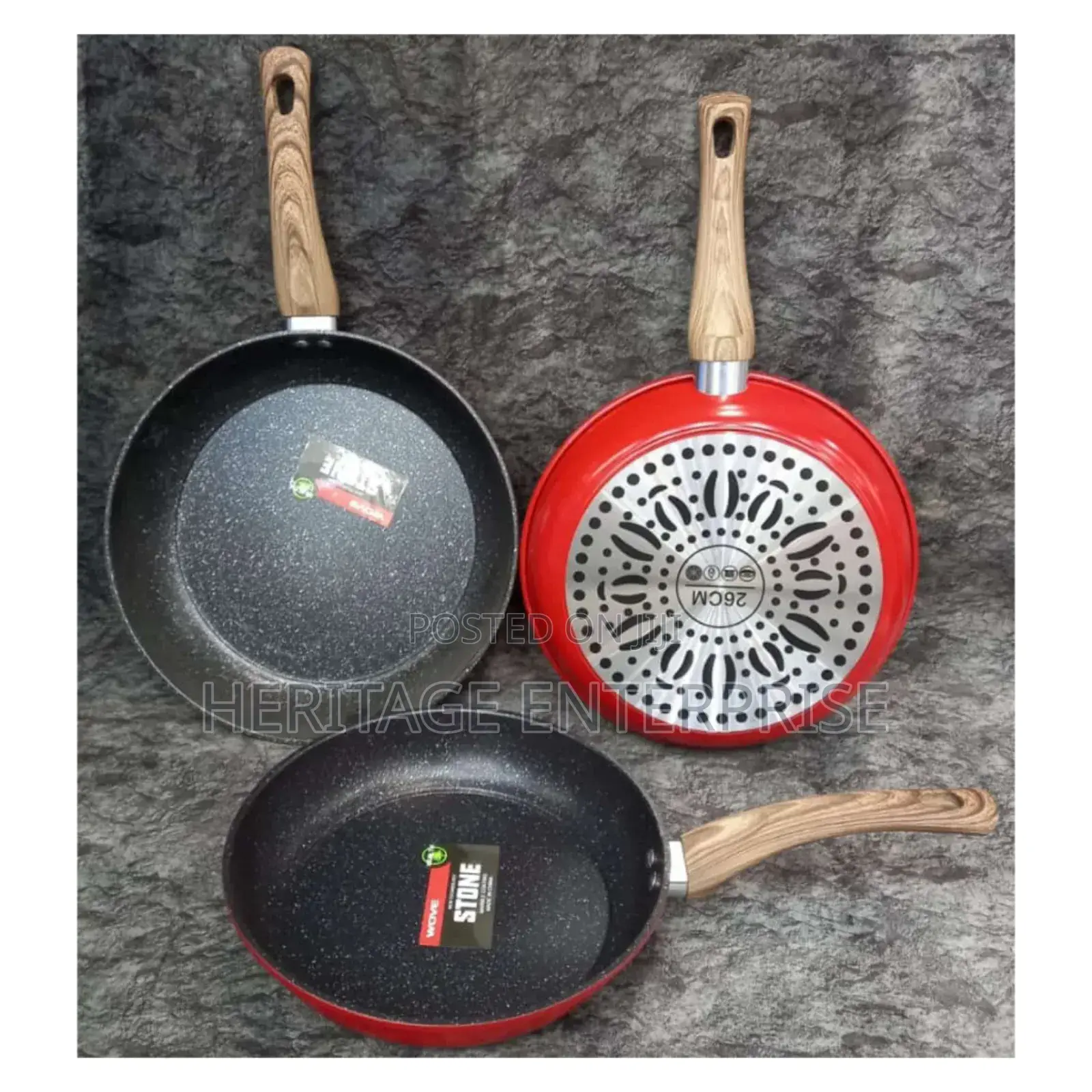 Nonstick Pans, Stone Pan.