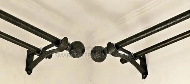Custom Jua Kali Curtain Rods