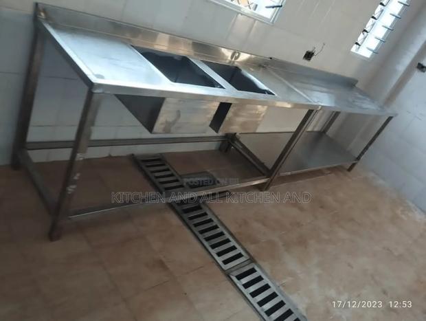 Unique Stainless Steel 2bowl Sink