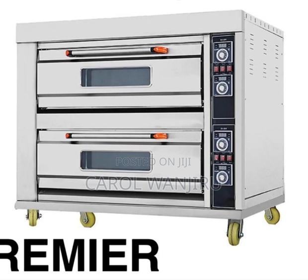 2deck 4 Tray Commercial Oven Machine/ Industrial Bakery Oven - main view