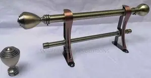 Jua Kali Curtain Rods – Strong Metal, Stylish Finish