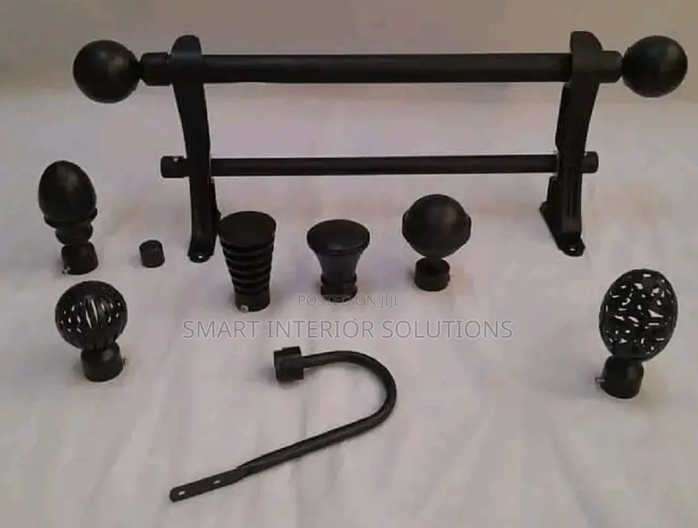 Custom-Made Jua Kali Curtain Rods