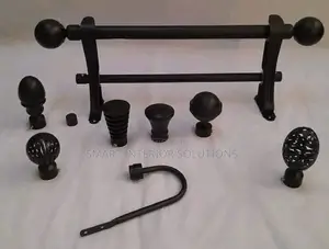 Custom-Made Jua Kali Curtain Rods