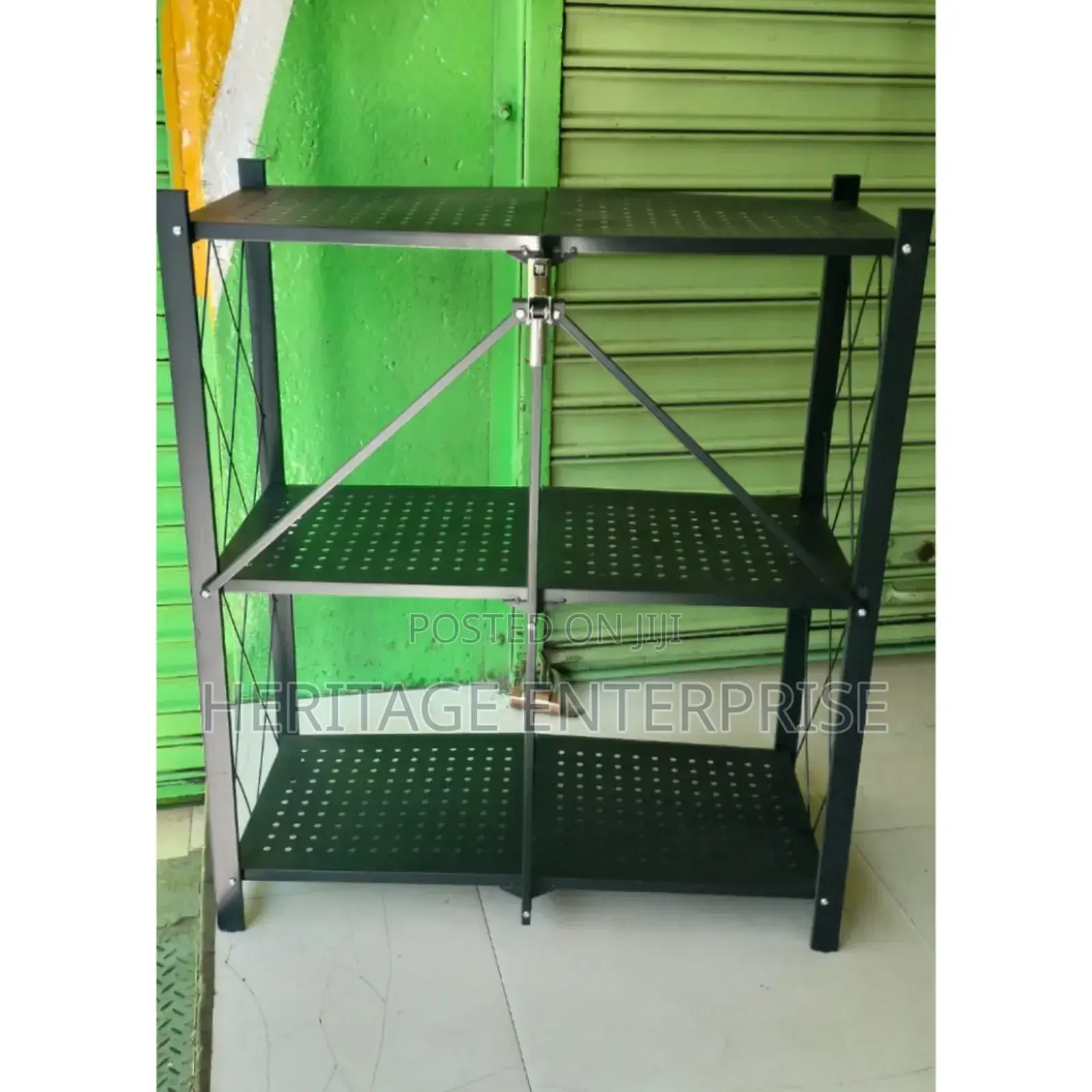 Foldable Rack, Metallic Rack 3 Tier
